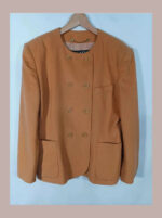 Chaqueta Escada naranja de lana talla 42