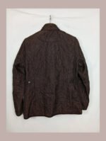 barbour marrón acolchada talla 40