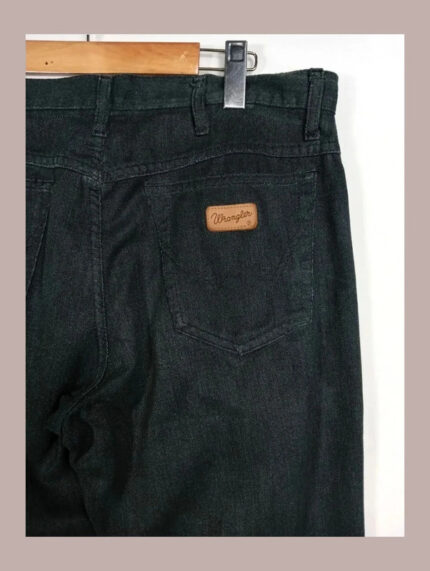 pantalón wrangler negro 36x32 t 46
