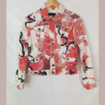 Chaqueta vaquera estampada Cavalli talla S