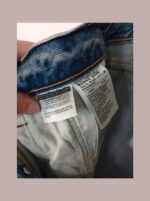 Levis 501 azul con desteñodos estéticos W31 L34 talla 42