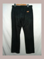 pantalón wrangler negro 36x32 t 46