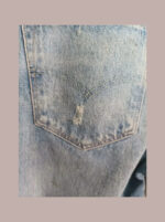 Levis 501 azul con desteñodos estéticos W31 L34 talla 42