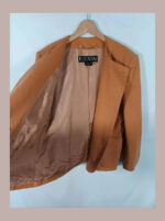 Chaqueta Escada naranja de lana talla 42
