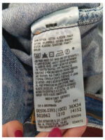 levis azul 506 w36 l34 talla 46 pantalones vaqueros distressed