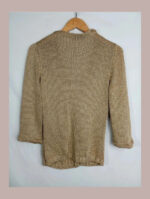 jersey dorado luisa spagnoli talla m/s lurex