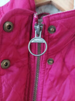 Chaleco acolchado fucsia Barbour talla 40