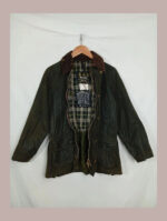 barbour de cera verde bedale c36/91cm talla 36