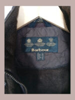 barbour marrón acolchada talla 40