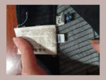 pantalón Armani azul rayas talla w38 o talla 48
