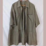 Camisa larga fina de seda Max Mara talla 40