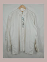 camisa tirolesa o austriaca aumuhle talla 43 de cuello o XL vintage y2k original fiesta vestir