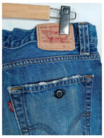 levis azul 506 w36 l34 talla 46 pantalones vaqueros distressed