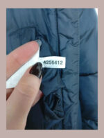abrigo largo Barbour acolchado azul marino talla 42
