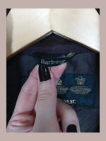 barbour marrón acolchada talla 40
