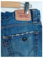 levis azul 506 w36 l34 talla 46 pantalones vaqueros distressed