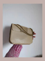 Bolso beige see by Chloe modelo Harper
