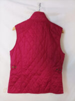 Chaleco acolchado fucsia Barbour talla 40