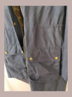 Chaqueta Barbour waterproof, azul marino Talla 40