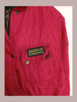 barbour international rojo talla L de hombre