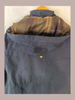 Chaqueta Barbour waterproof, azul marino Talla 40