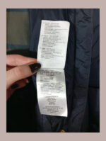 abrigo largo Barbour acolchado azul marino talla 42