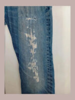 levis azul 506 w36 l34 talla 46 pantalones vaqueros distressed