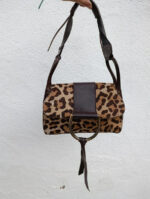 Bolso dolce and Gabbana cuero leopardo,