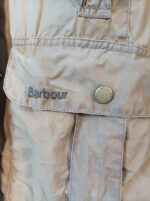 Barbour marrón cuello pana talla 48