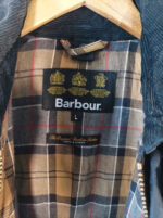 Chaqueta de cera Barbour ashby wax negra talla L