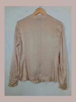 camisa beige seda pret a porter talla 42
