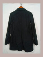 gabardina negra gap talla M