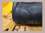 Bolso de piel Prada, azul.