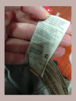 pantalón cargo d&g marrón talla 46