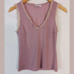 Camiseta de tirantes rosa Max&Co talla S lencera