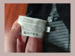 pantalón Armani azul rayas talla w38 o talla 48