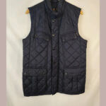Chaleco Barbour internacional, azul Talla L Ariel gillet