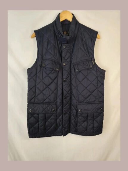 Chaleco Barbour internacional, azul Talla L Ariel gillet