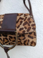 Bolso dolce and Gabbana cuero leopardo,