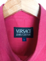camisa Versace roja talla L