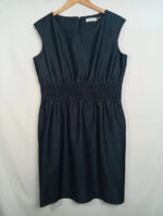 vestido azul marino Calvin Klein talla 12 o L