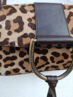Bolso dolce and Gabbana cuero leopardo,