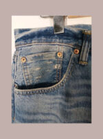 Levis 501 azul con desteñodos estéticos W31 L34 talla 42