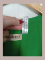 vestido verde con delantal landhaus tipo oktoberfest vintage alemán tirolesa austríaco. Original.