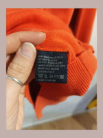 Jersey naranja Gant talla L