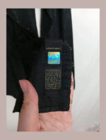 camisa o chaqueta sobre camisa negra just cavalli talla xs vintage y2k