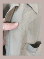 Camisa larga fina de seda Max Mara talla 40