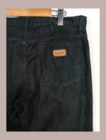 pantalón wrangler negro 36x32 t 46