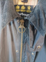 Chaqueta de cera Barbour ashby wax negra talla L