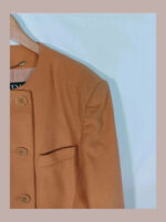 Chaqueta Escada naranja de lana talla 42